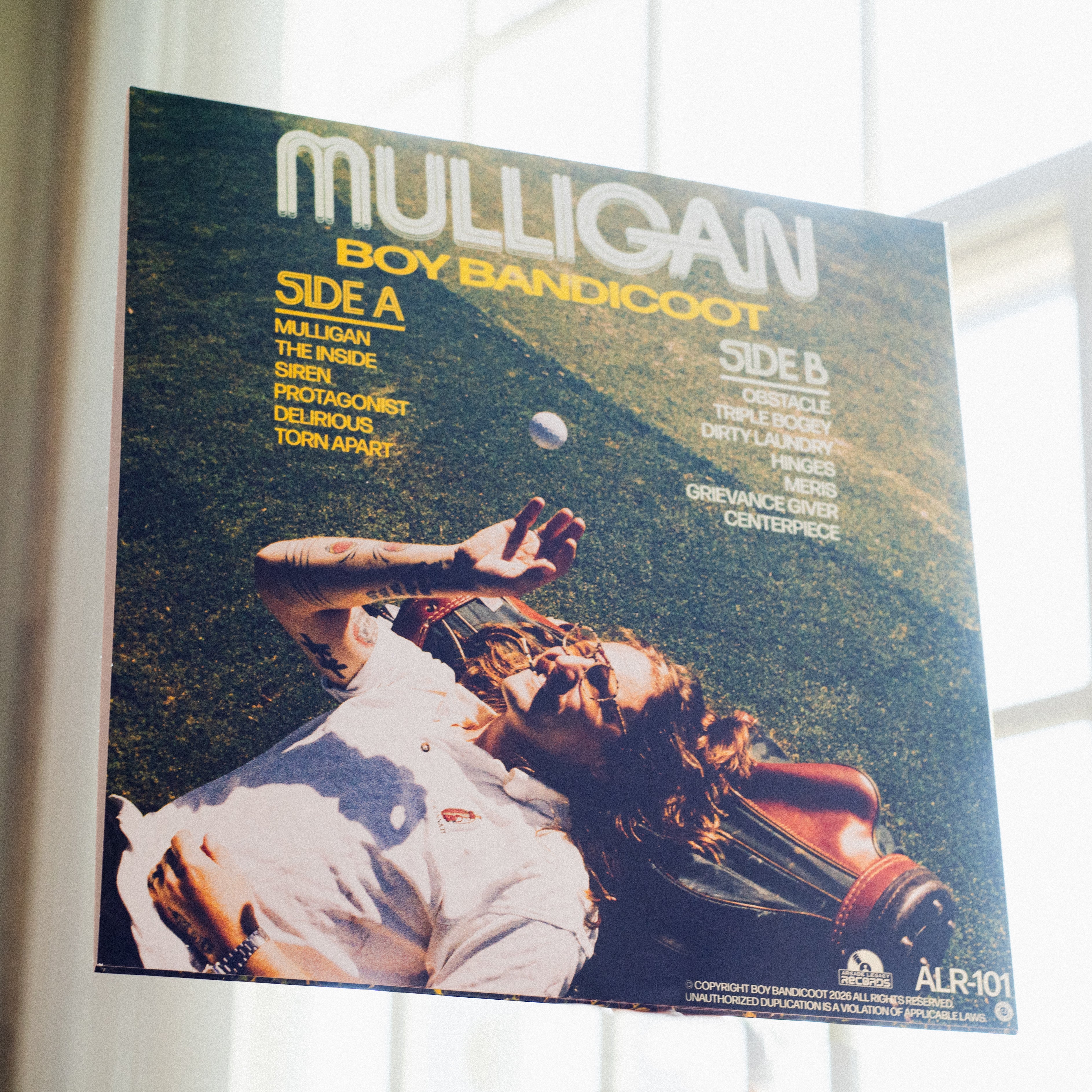 Boy Bandicoot - "Mulligan" Vinyl