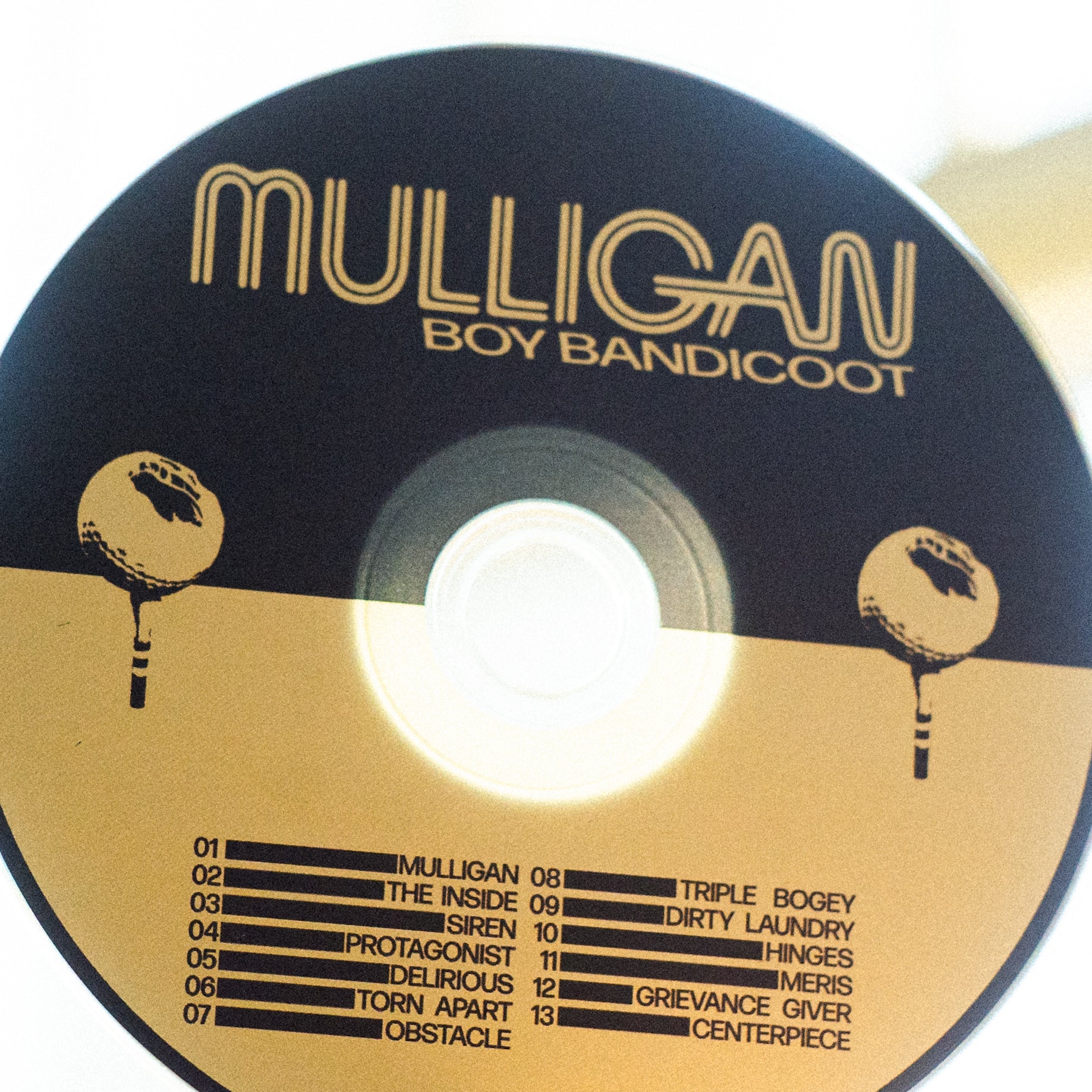 Boy Bandicoot - "Mulligan" CD